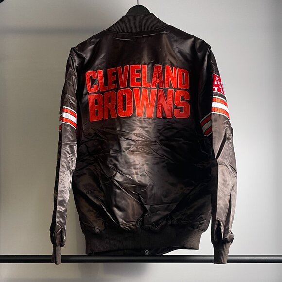 Men's Starter Cleveland Browns Jacket Size M - Picture 2 of 2